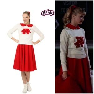 ❗️S O L D ❗️Rydell High Cheerleader Sandy Costume Outfit Women’s M (8-10)